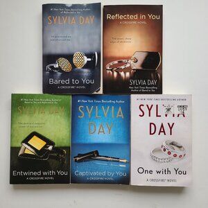 5 Books Crossfire Sylvia Day 1 - 5 Complete Series Trade PB Spicy Romance